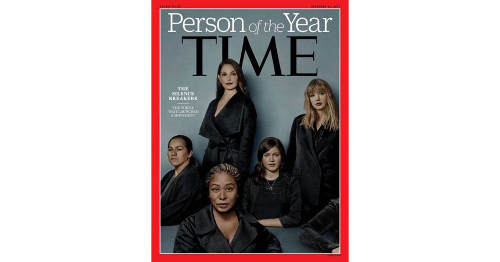 Time 2017 Person Of The Year Rose McGowan, Taylor Swift