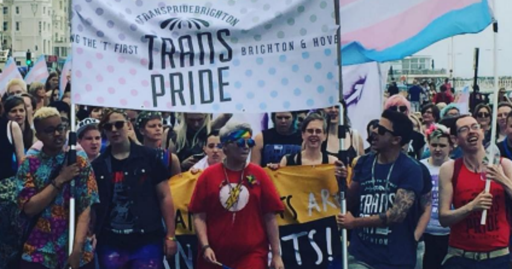 Inspiring Instagram Pictures Of Brighton Celebrating Trans Pride