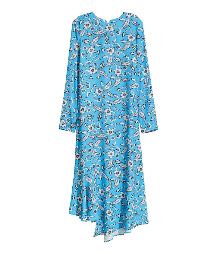 long sleeve dress with pants how to wear the dress over trouser trend Edits Styling