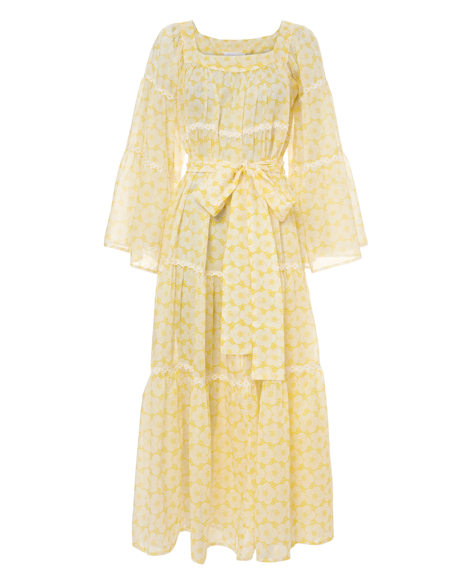 Lisa Marie Fernandez + Sheer Peasant Dress