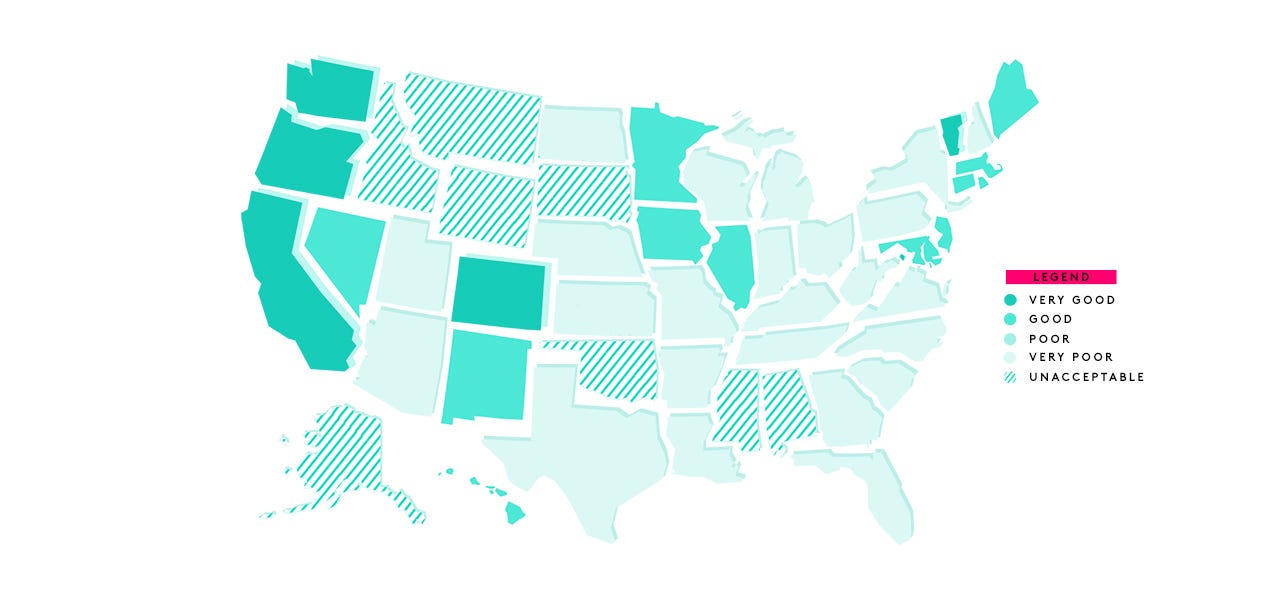 Best States For Transgender Rights 50 States Equality