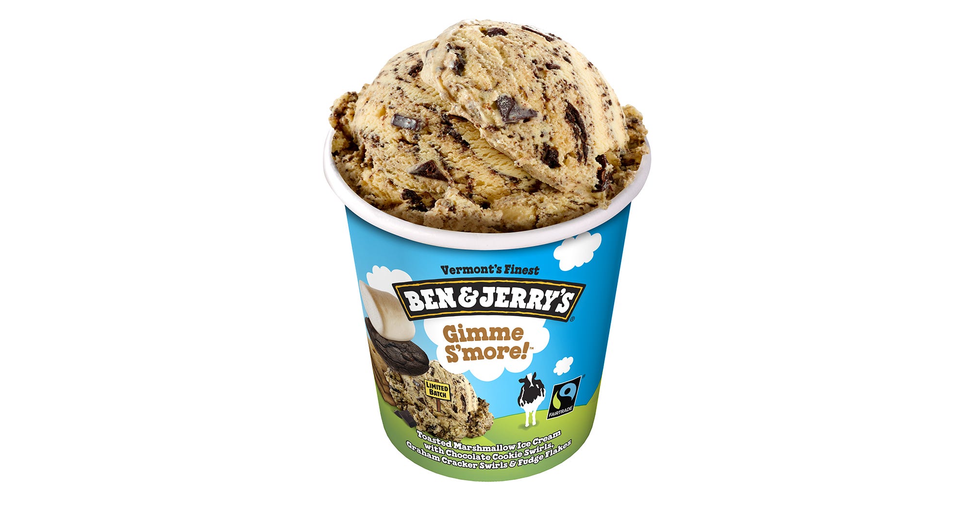 Ben And Jerrys New Gimme Smore Ice Cream Flavor Ben And Jerrys New Gimme Smore Ice Cream Flavor