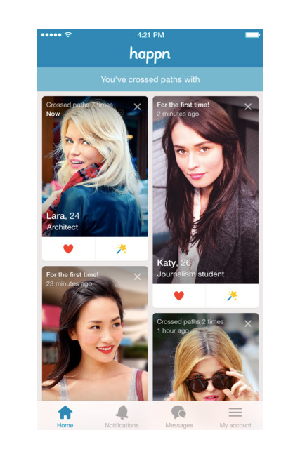 dating app for local area crosed paths