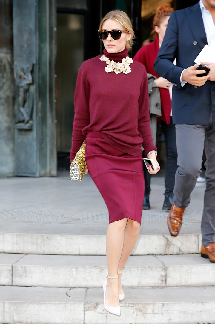 olivia palermo burgundy dress V Neck Burgundy Velvet Long Prom Dresses with Cross Back, Wine Red Vel –  morievent