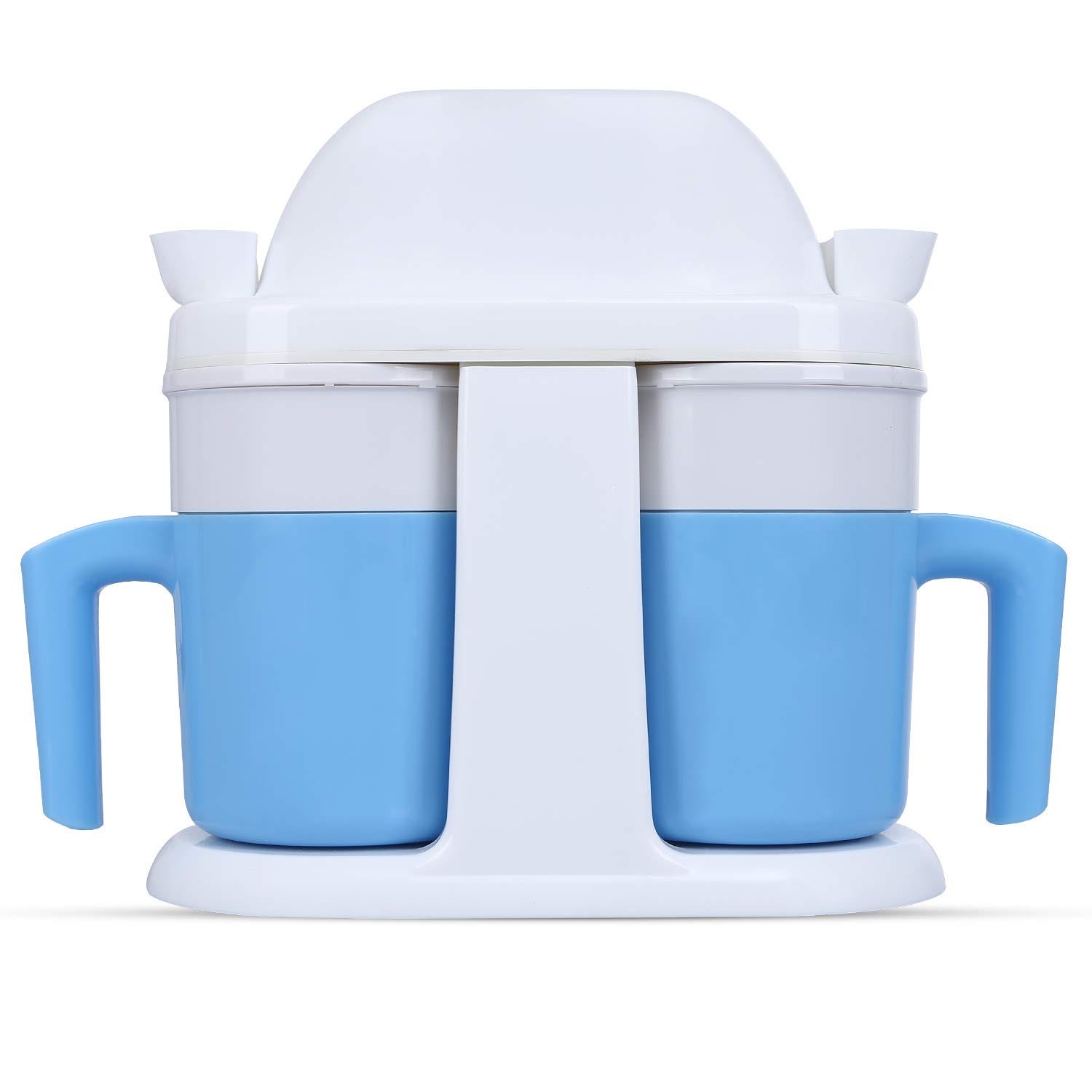 HoLead + Mini Ice Cream Machine Mug Design Double Cup Structure, Medium