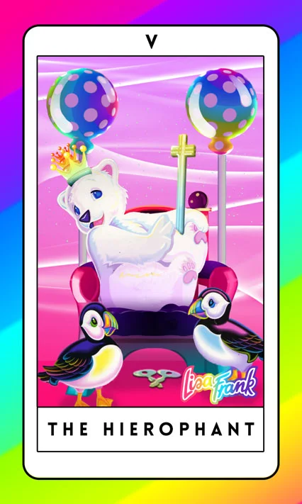 Lisa Frank Tarot Cards, Artist Ariel Hart Lisa Frank Tarot Cards, Artist Ariel Hart