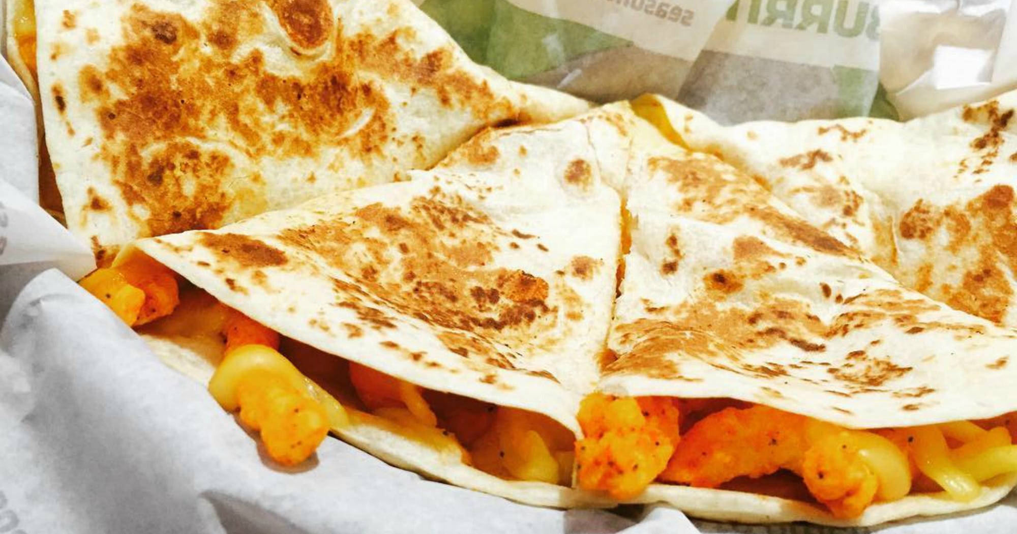 Taco Bell's New Cheetos Quesadilla