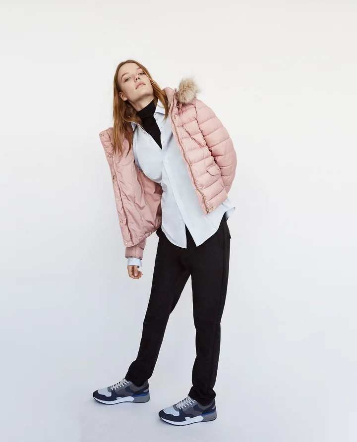ZARA × And Wander　SHORT PAFFER COAT Zara WATER AND WIND PROTECTION SHORT PUFFER ANORAK