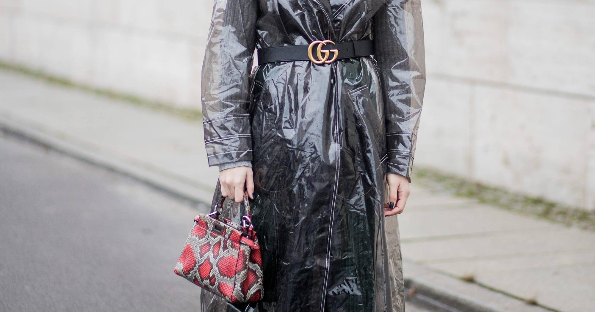 Plastic Fashion Is 2018's Biggest Trend