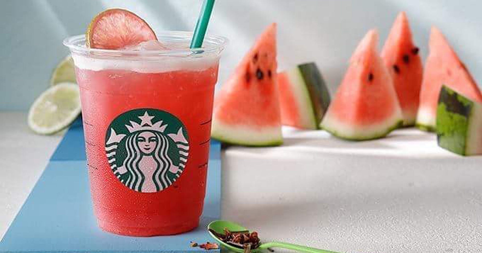 Shaken Watermelon Passion Tea Starbucks Japan Summer