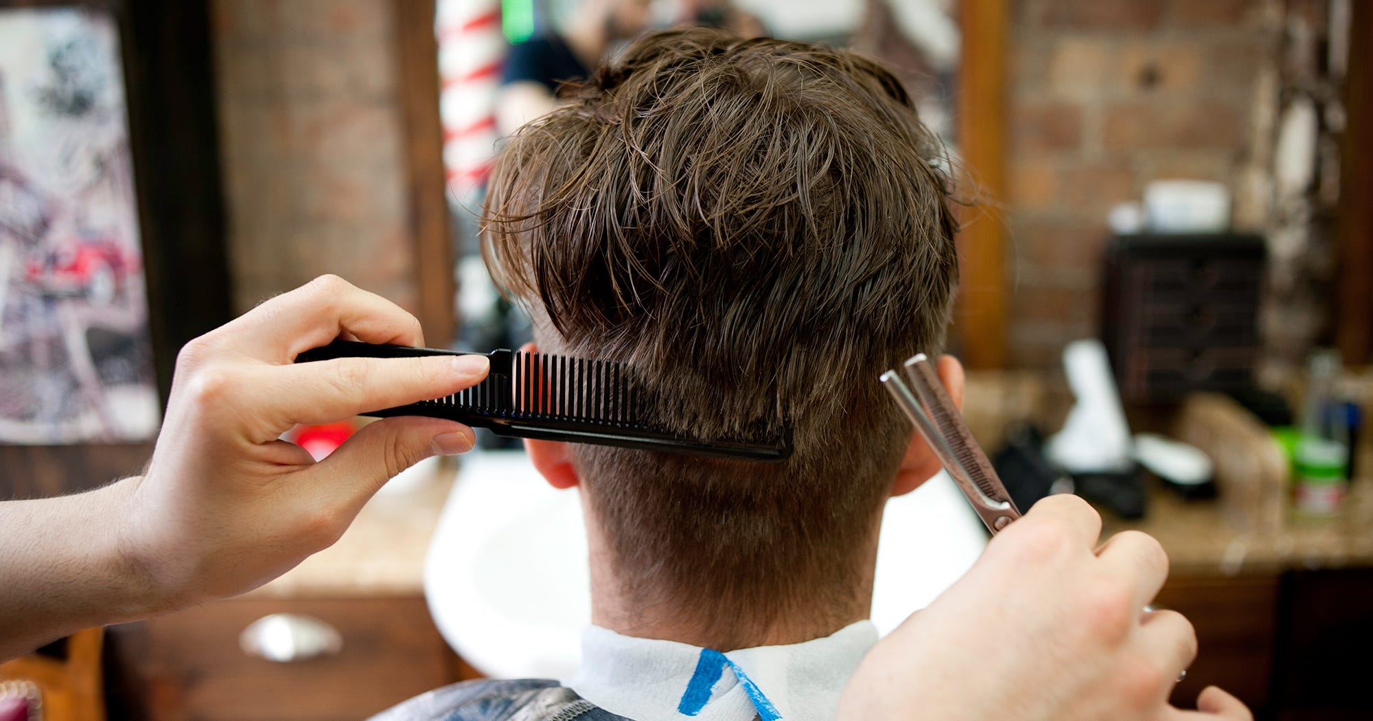 Paul Bowen Wig Transformation Facebook Video