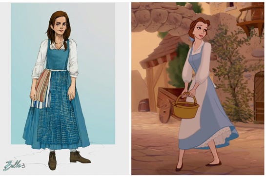 Emma Watson Belle in Die Schöne & das Biest Verfilmung