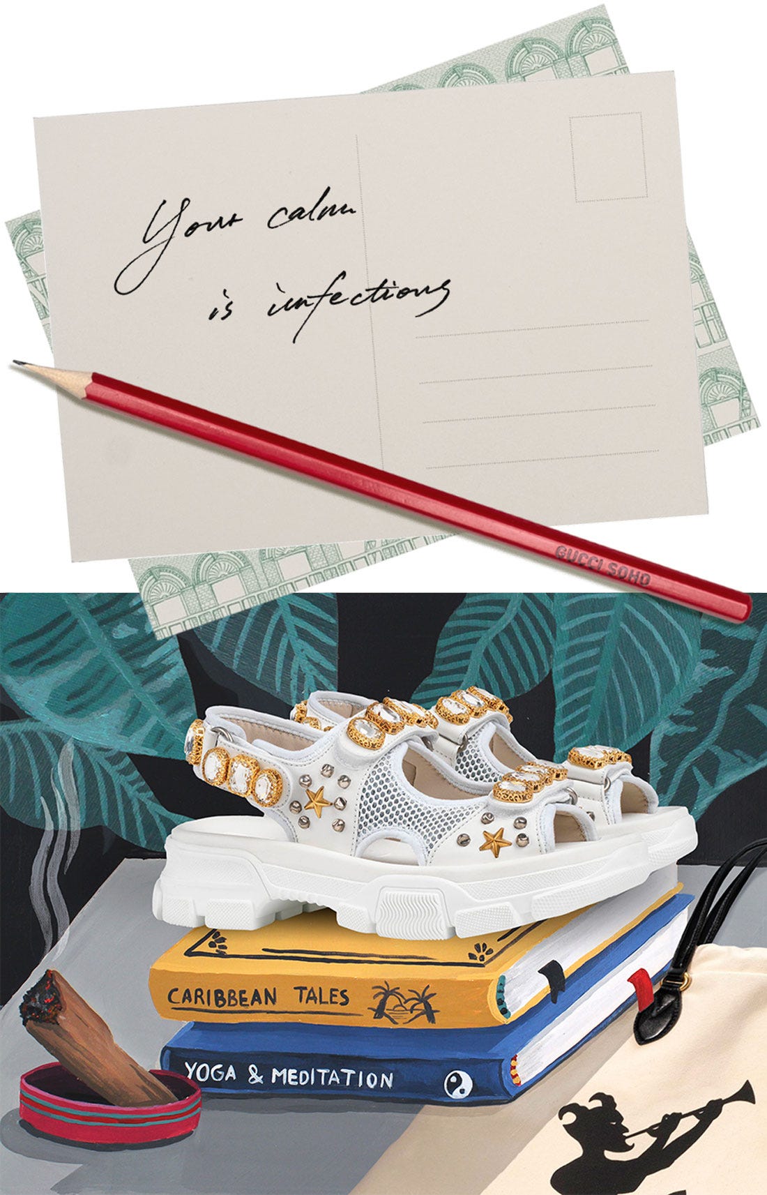 GUCCI HOLIDAY 2018カタログ GUCCI Holiday 2018 Gift price catalog Hardcover LIMITED Coffee