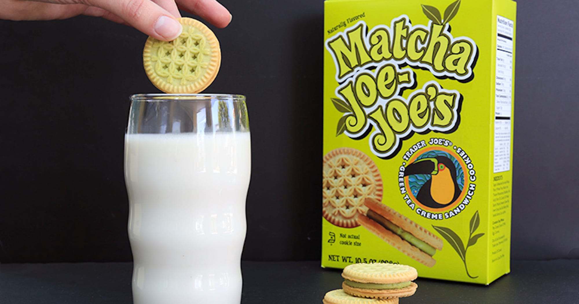 Trader Joes New Matcha Joe Joes Green Tea Cookies