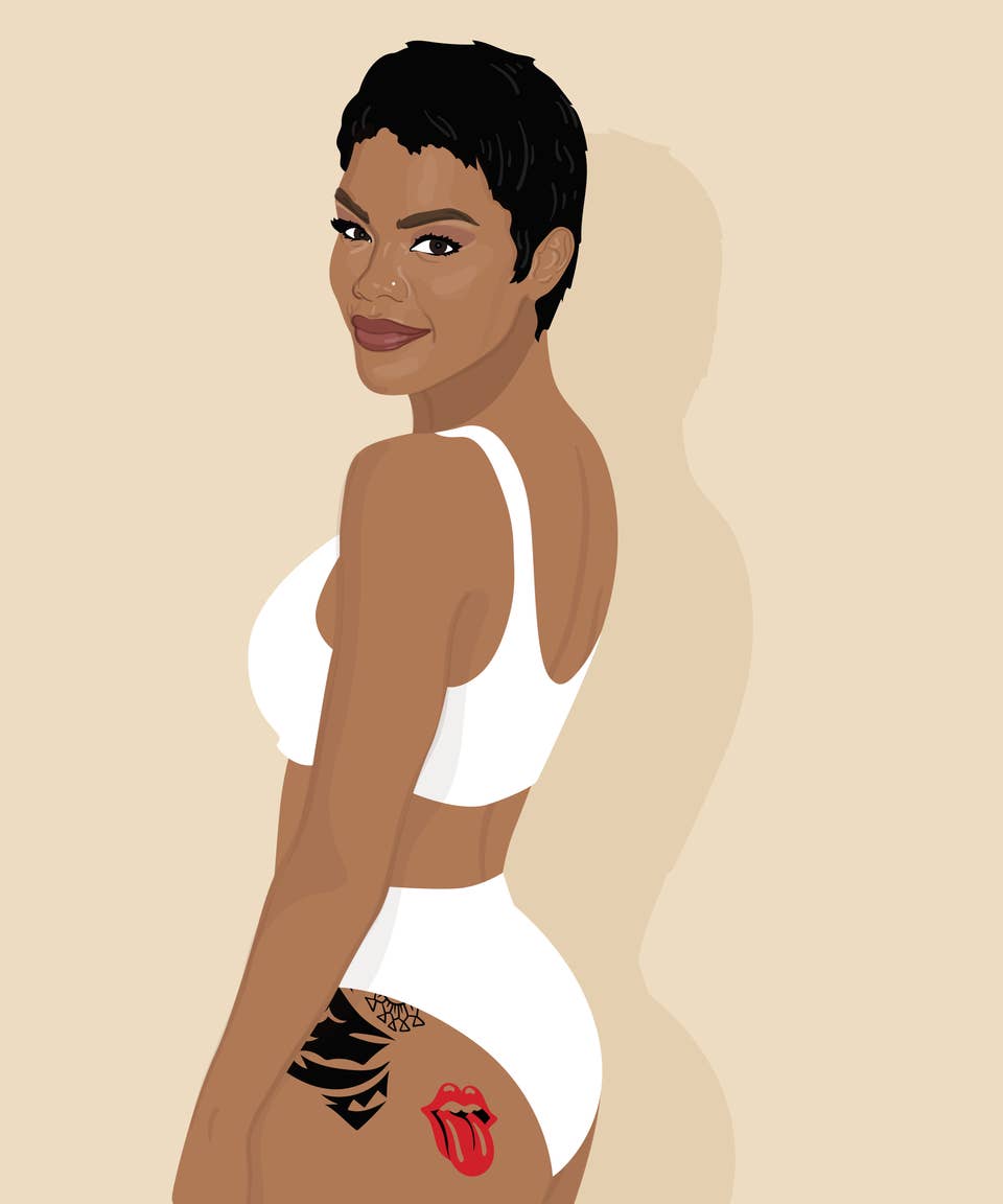 Celebrities With Butt Tattoos Cardi B