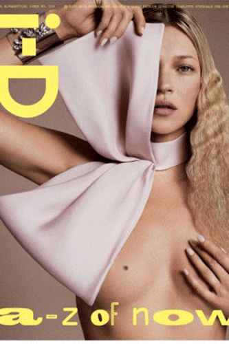 Kate Moss i-D magazine Covers, 13th Anniversary