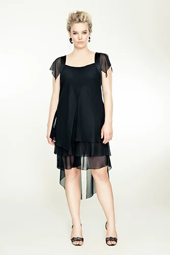 navy blue lace dress for wedding Cap Sleeves Navy Blue Lace chiffon Wedding Bridesmaid Dress Evening Dr
