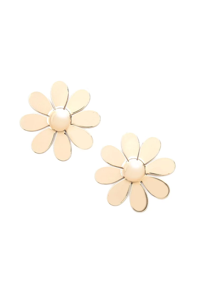 Forever 21 + Oversized Daisy Stud Earrings