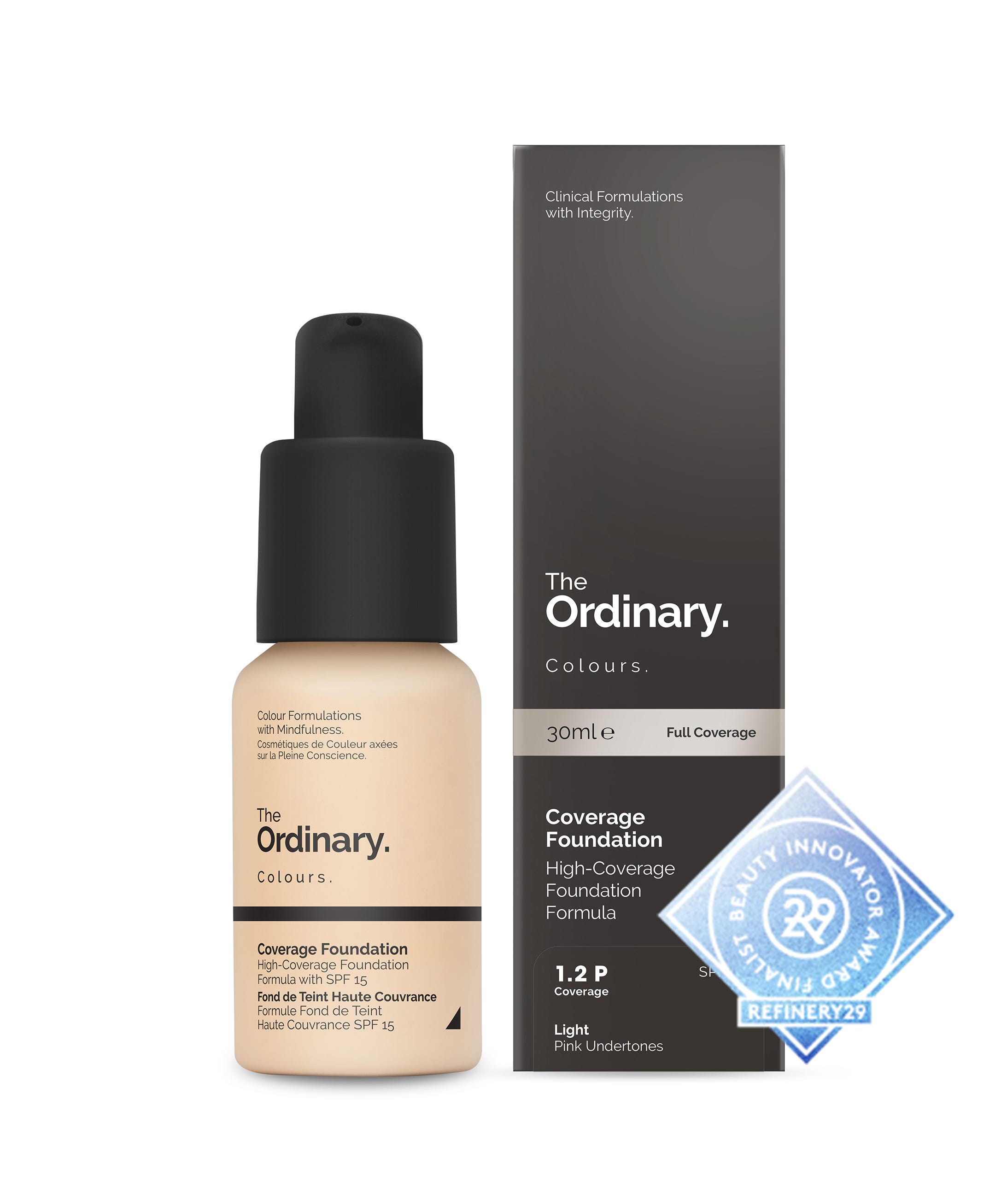 The Ordinary + Coverage Foundation