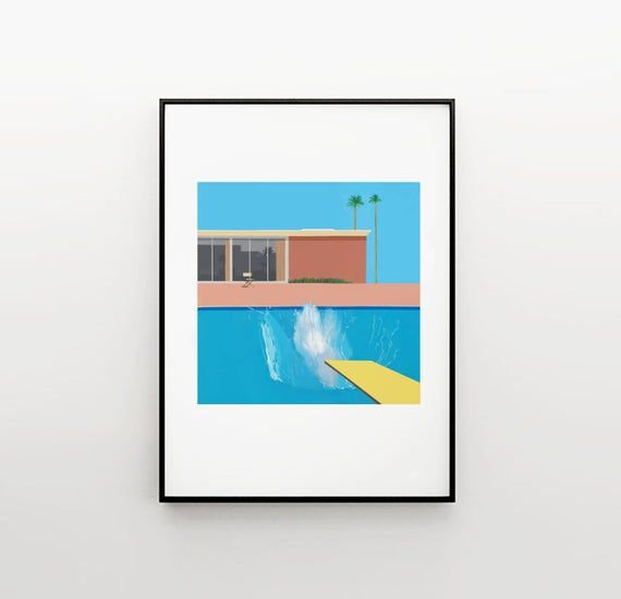 デイビッドホックニー　A Bigger Splash A Bigger Splash - Wikipedia