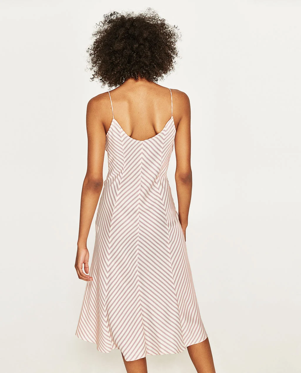 zara strappy asymmetric dress Tarik Ediz 98768 - Long Tafetta Sheath Dress