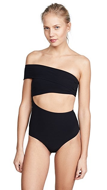best one shoulder swimsuit