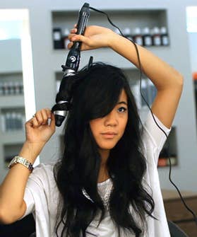 Showcase curling iron Clearance