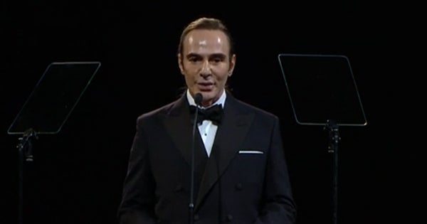 John Galliano Anna Wintour British Fashion Awards