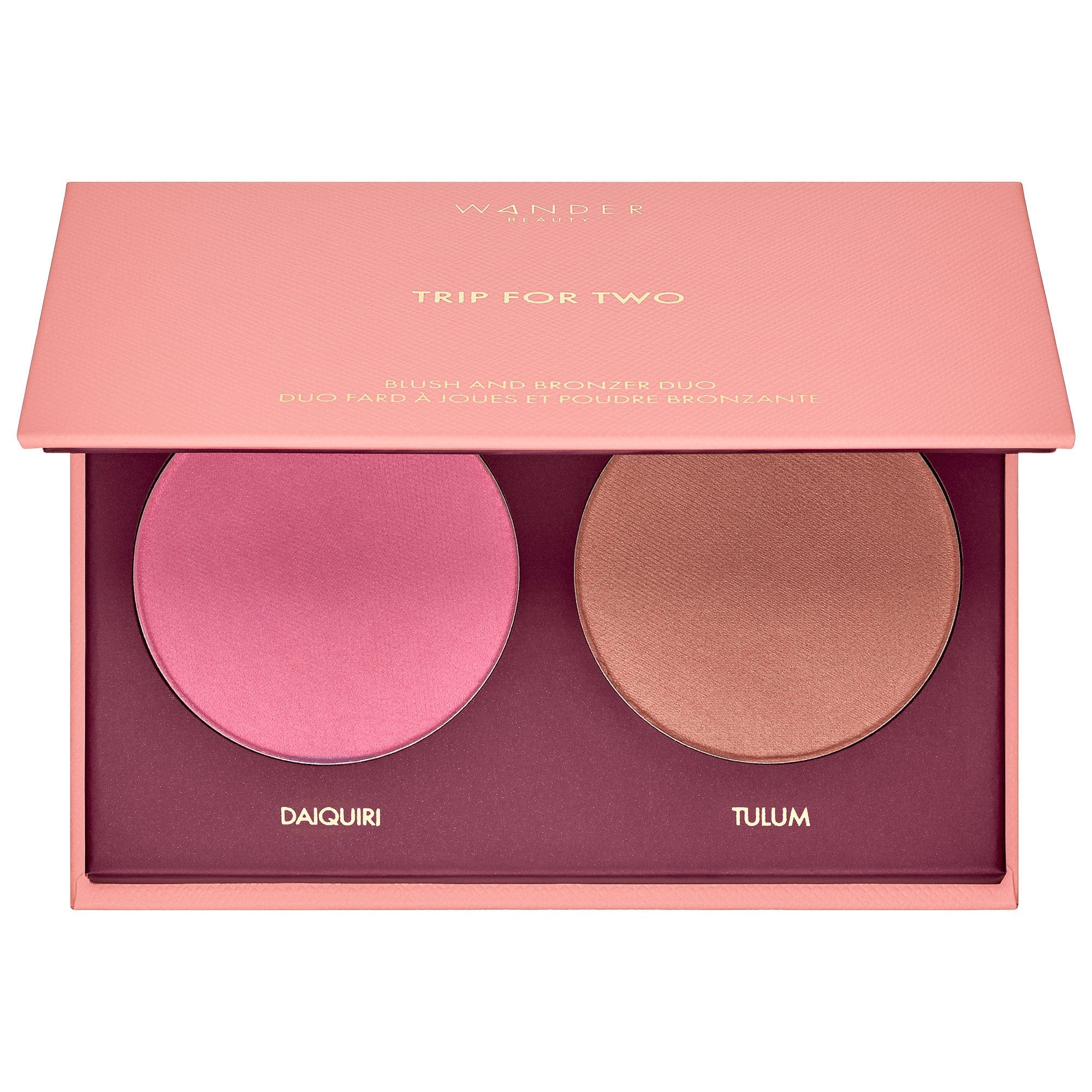 Wander Beauty + Trip For Two Blush and Bronzer Duo