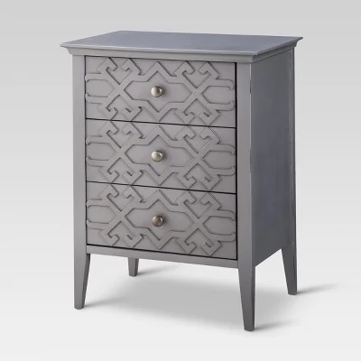 Threshold Fretwork Accent Table Threshold