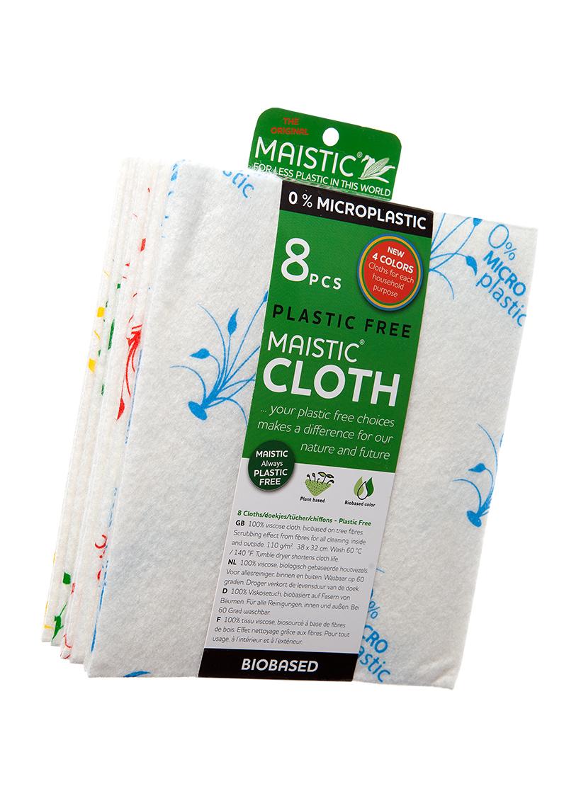 Maistic + All Purpose Cloth Pack of 8