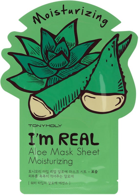 Tony Moly + I’m Real Aloe Mask Sheet