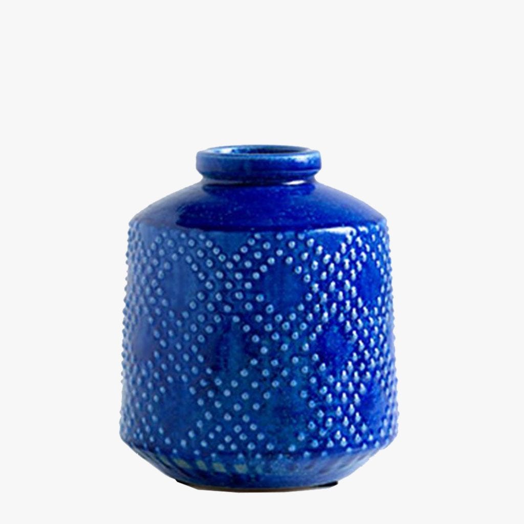 Dear Keaton + Maia Indigo Ceramic Vase