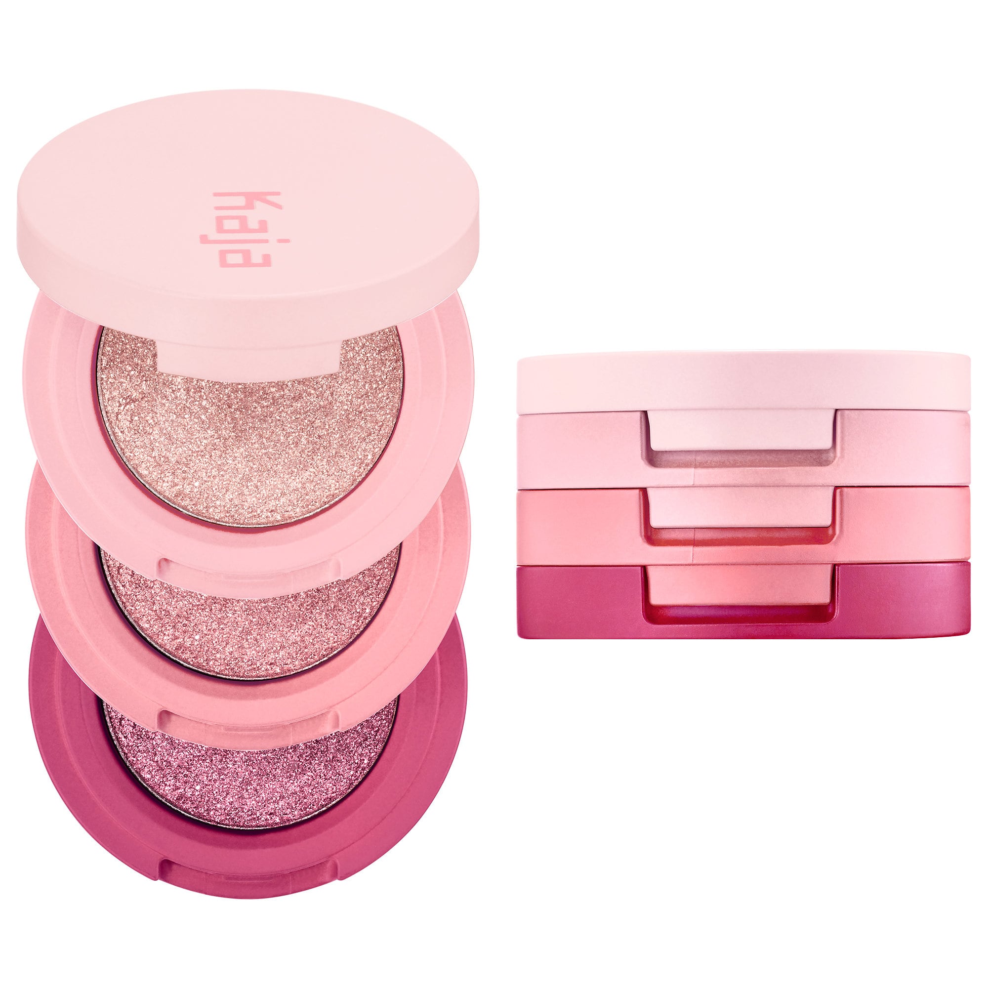 Kaja + Beauty Bento Bouncy Shimmer Eyeshadow Trio