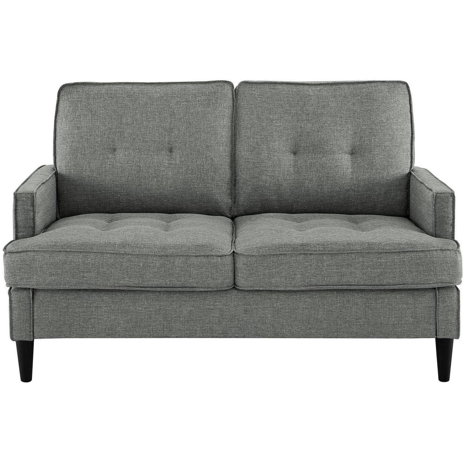 Dorel Living + Marley Loveseat, Gray
