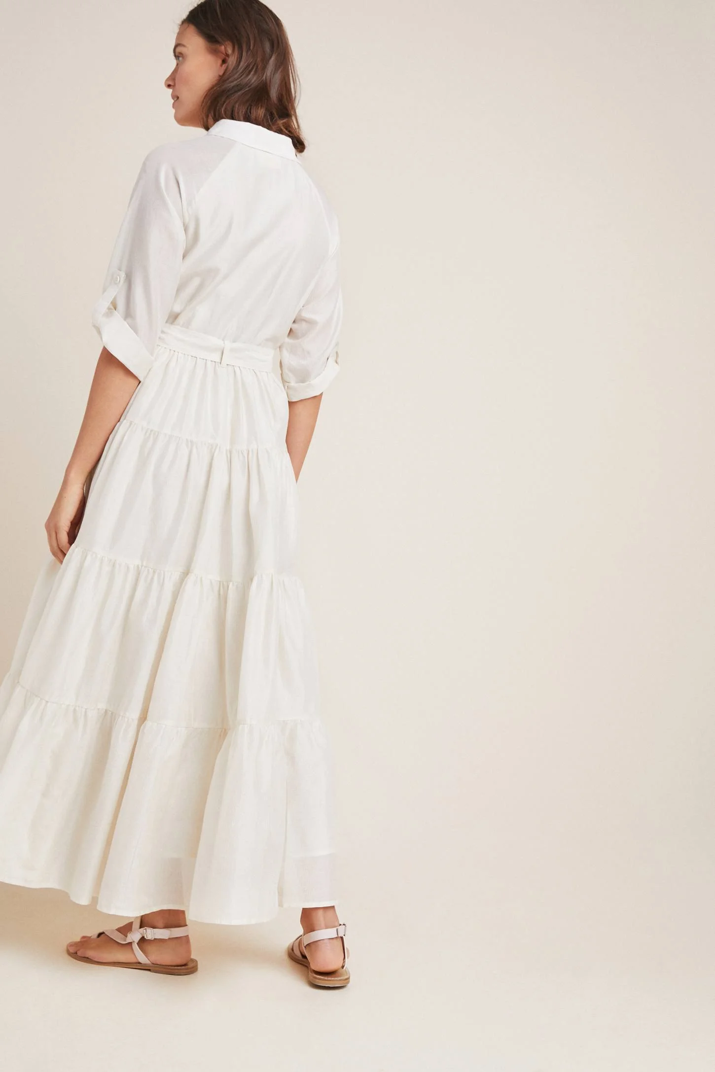 green emerald velvet dress Tie-up Embroidered Full-sleeves Shirt Dress – Samant Chauhan main image 0