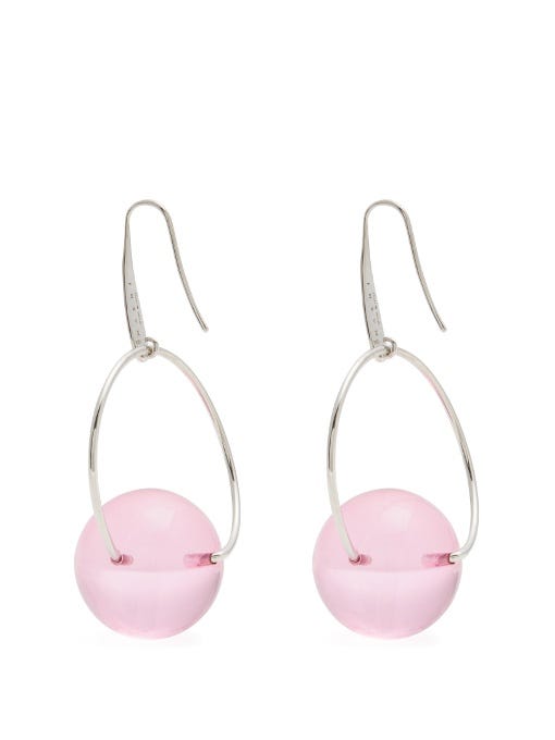 Marni + Hoop and Sphere Drop Earrings