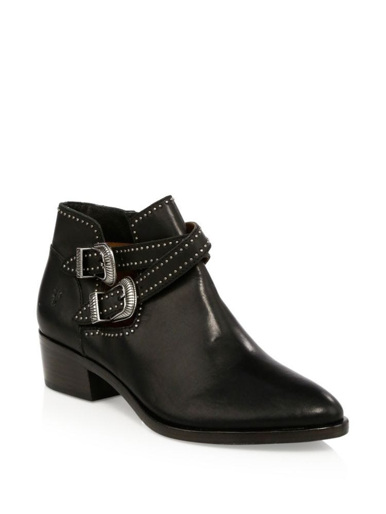 frye studded booties
