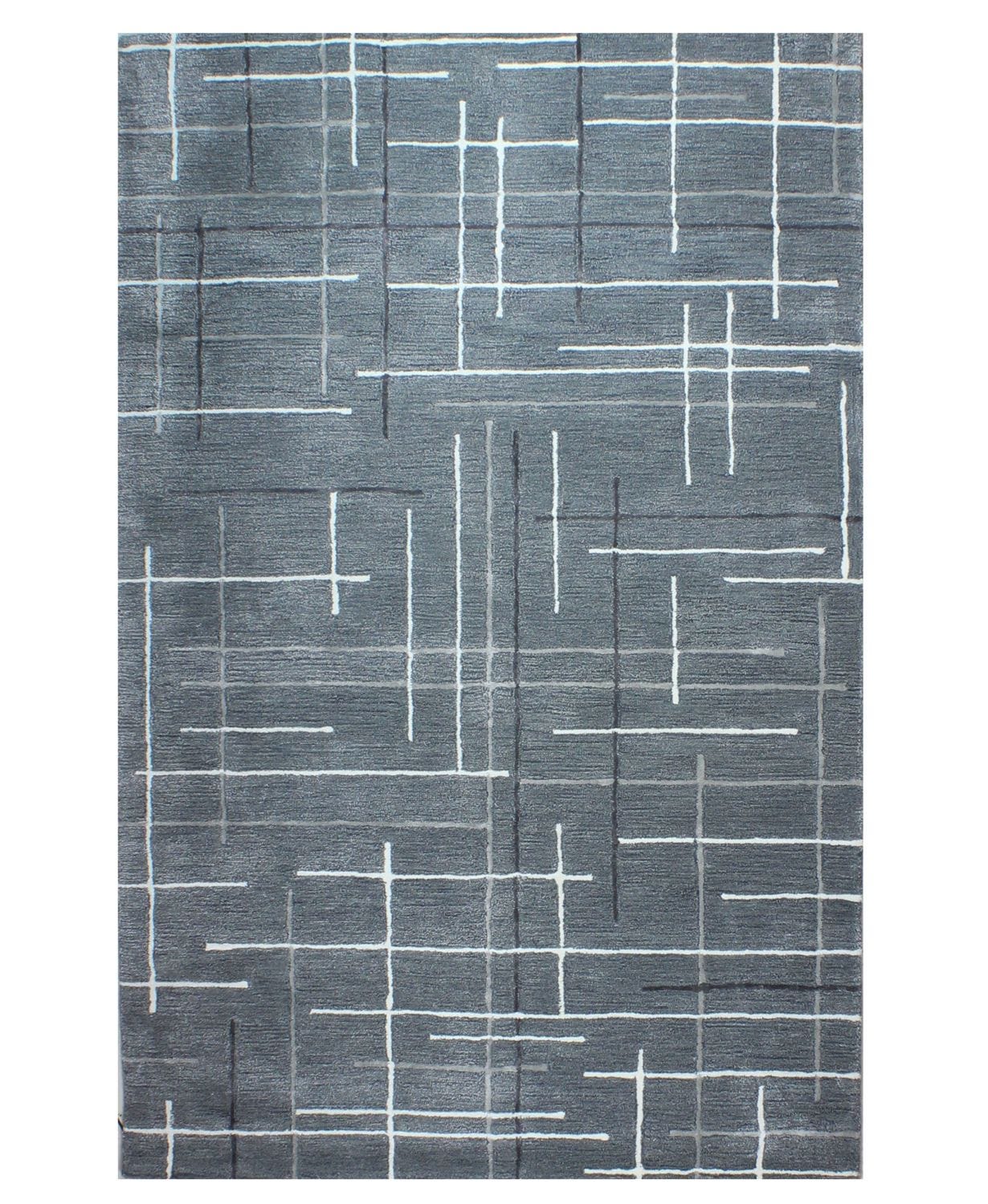 Hotel Collection + City Grid Area Rug (2′ x 3′)