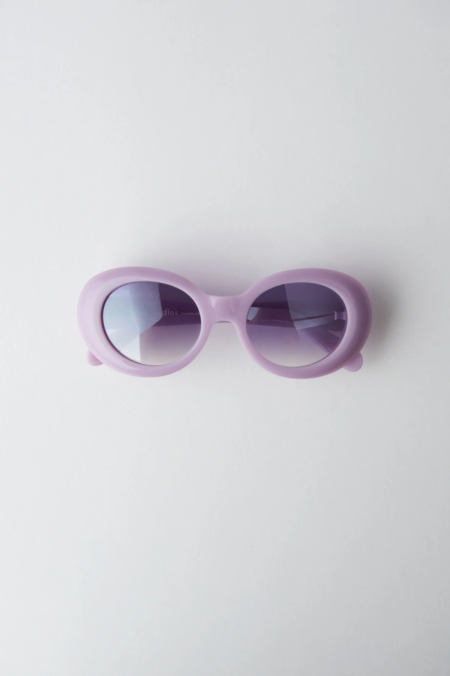 Acne Pink and Purple Sunglasses Acne Studios + Rhinestone Sunglasses main image 4