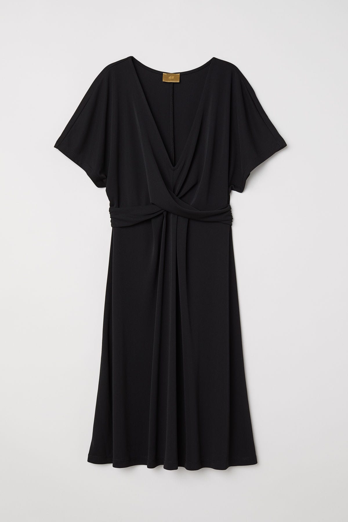 H&M + Draped Dress