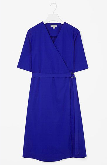 COS + Wrap-Over Cotton Dress