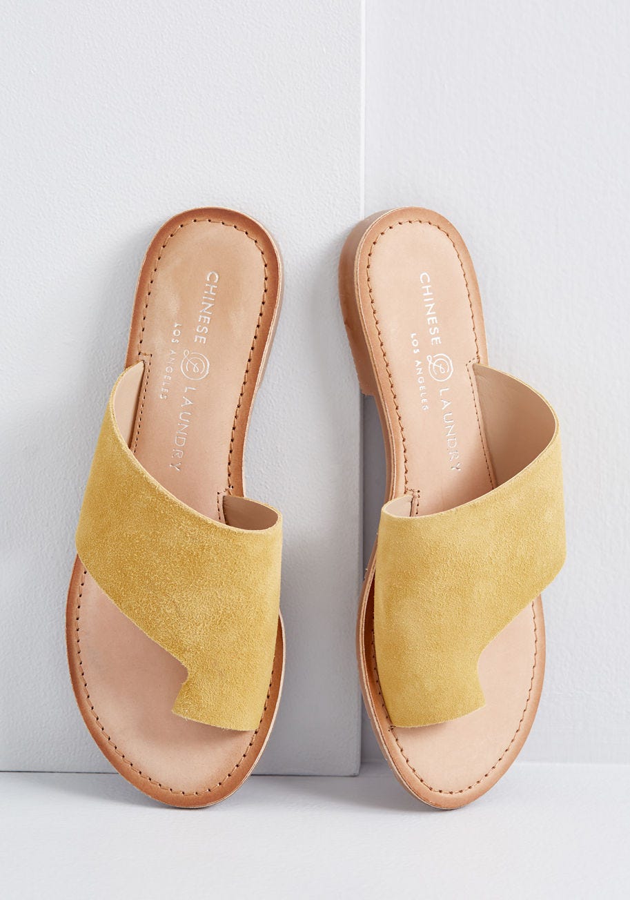 The Best Leather Pool Slide Sandals To Wear This Summer