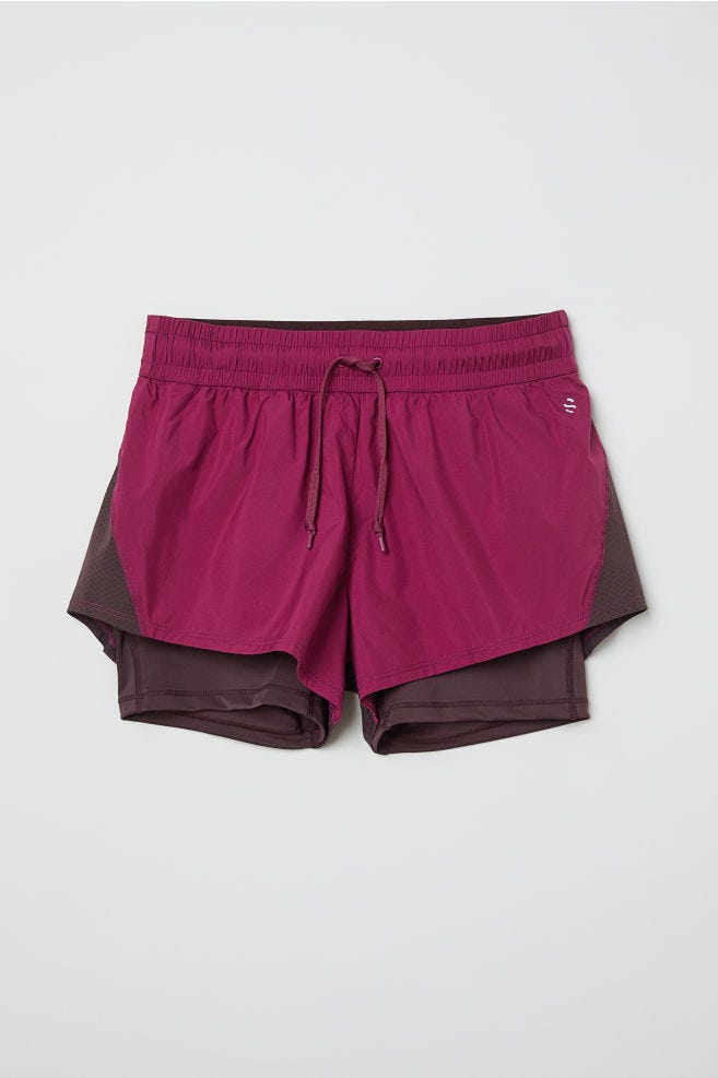 H&M + Running shorts