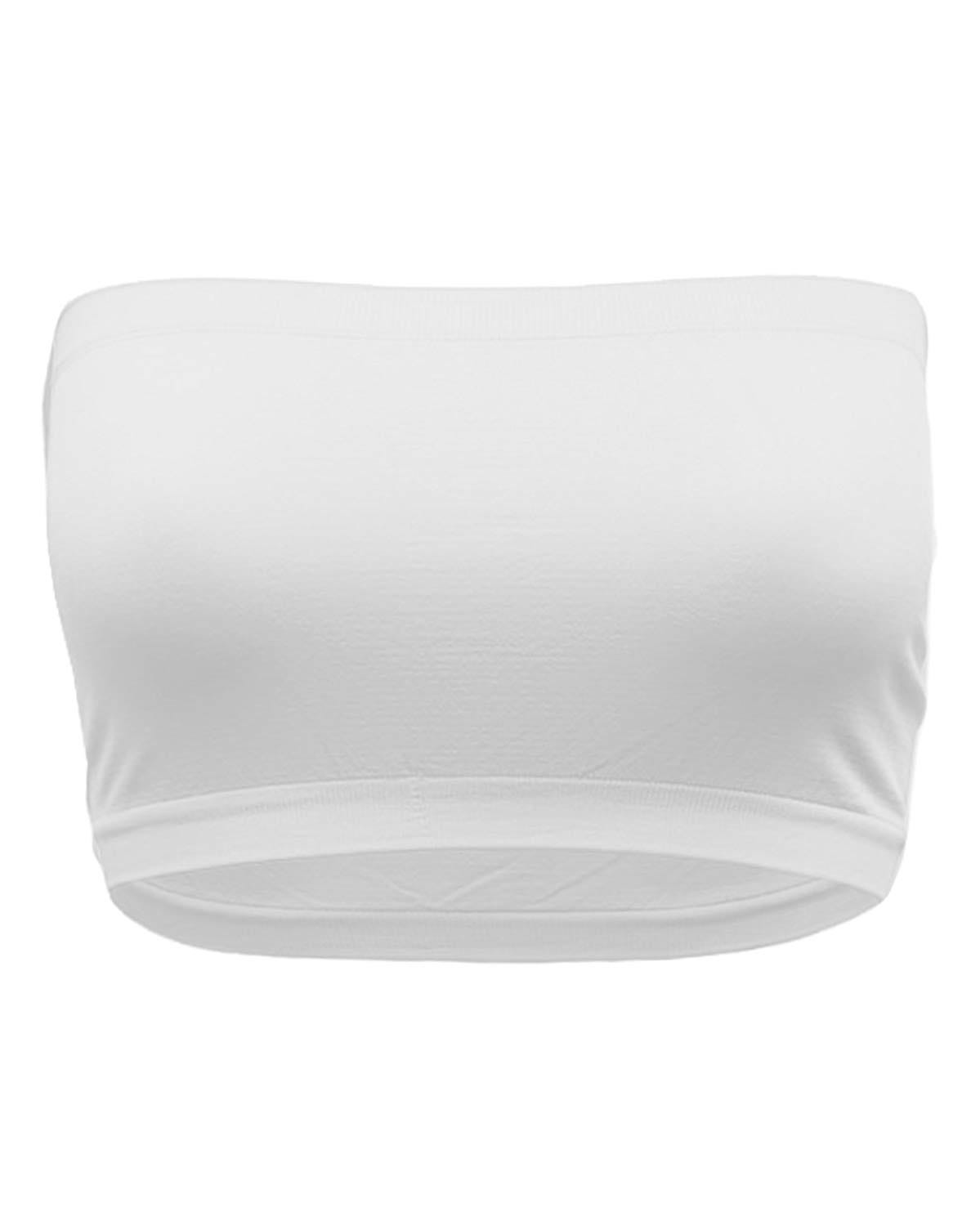 Ollie Arnes + Strapless Seamless Stretch Bandeau Tube Top