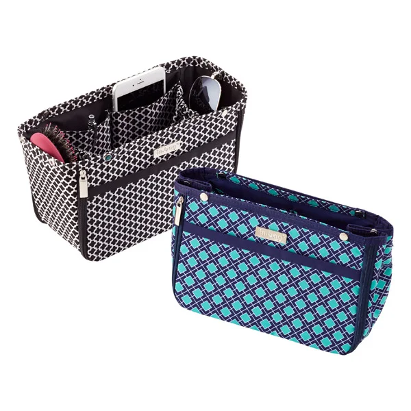 The Container In Bag Black Moroccan Purse Organizer