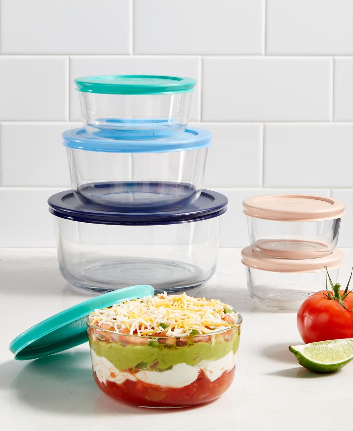 Pyrex + 12Pc. Storage Set