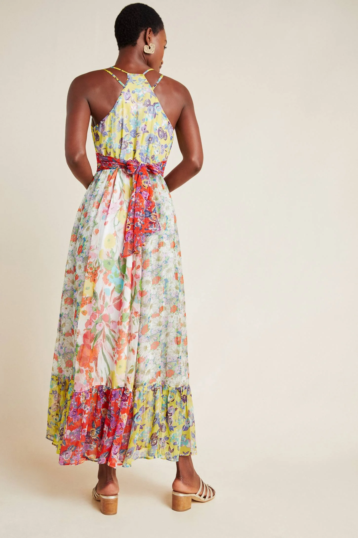 Anthropologie + Malibu Floral Maxi Dress Anthropologie + Malibu Floral Maxi Dress