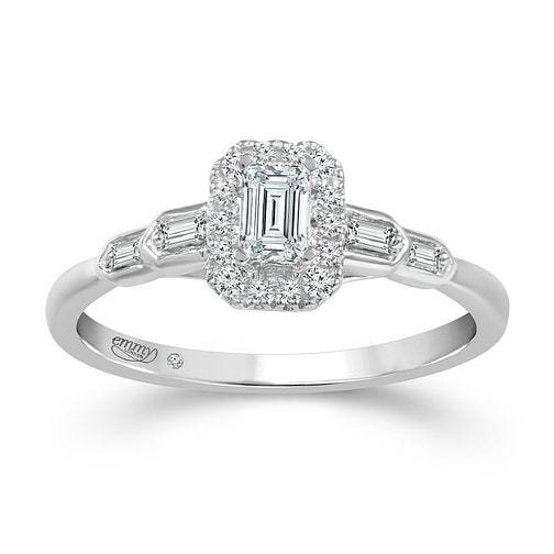 Wedding Emmy London Baguette Ring H Samuel Emmy London Platinum