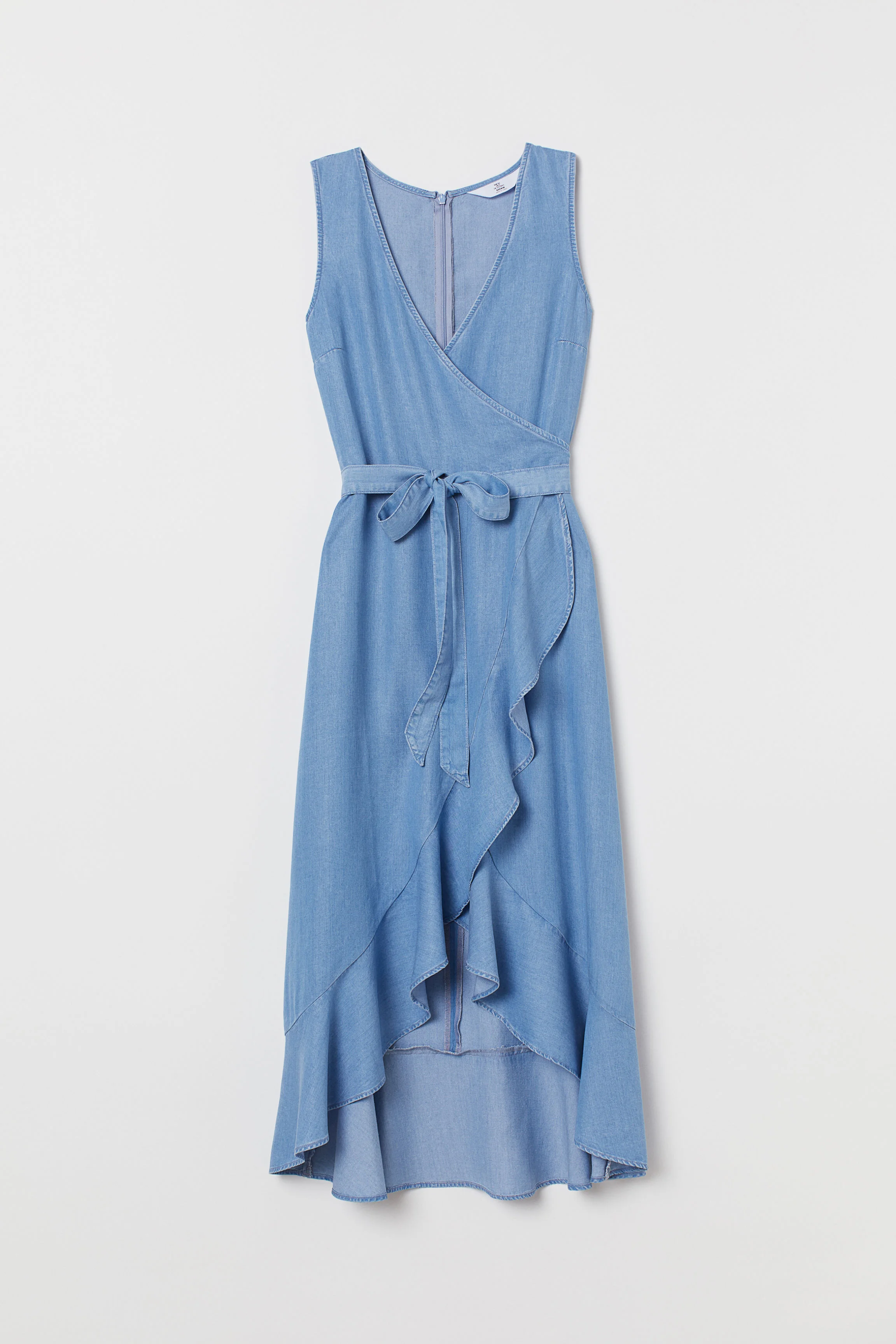 H&amp;M Conscious + Lyocell Wrap Dress